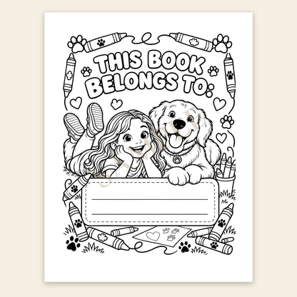The Adventures of Tuck Coloring Book