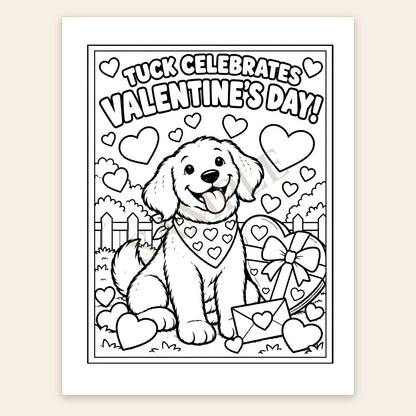 The Adventures of Tuck Coloring Book